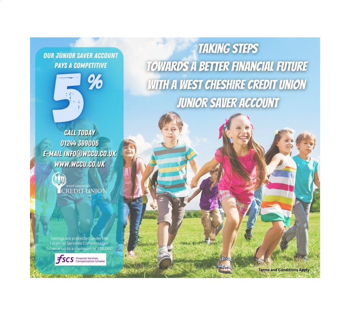 Junior saver account poster