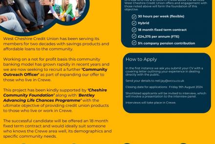 outreach role crewe